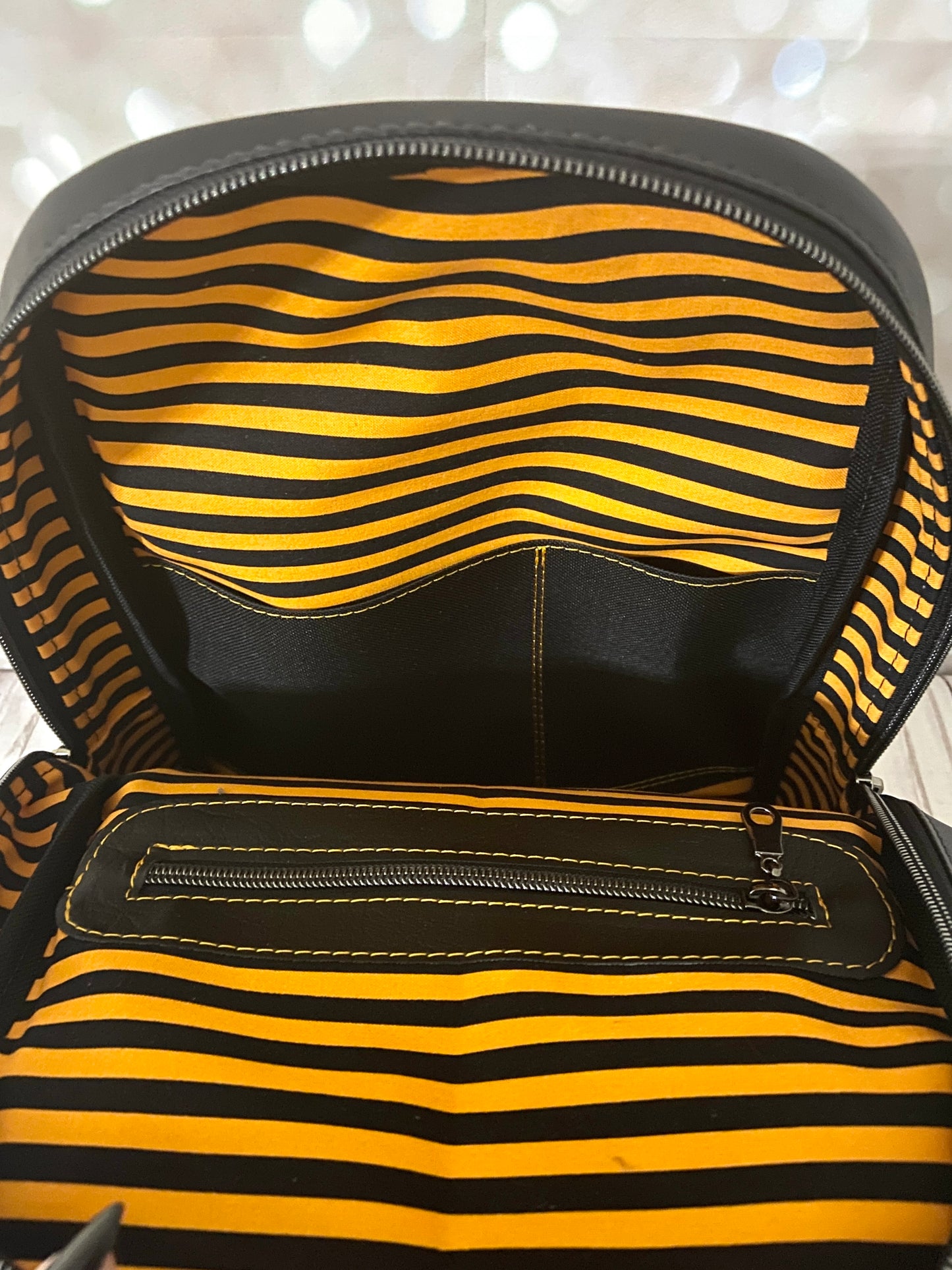 Custom Black Ghost Mini Backpack