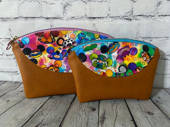 Custom Mouse Ear Cosmetic Bag Set