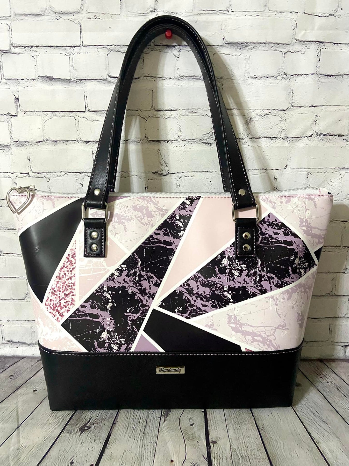 Custom Pink/Purple Tote