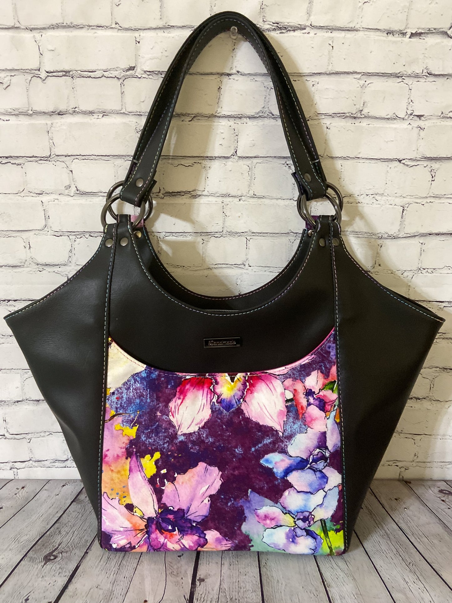 Custom Floral Tote