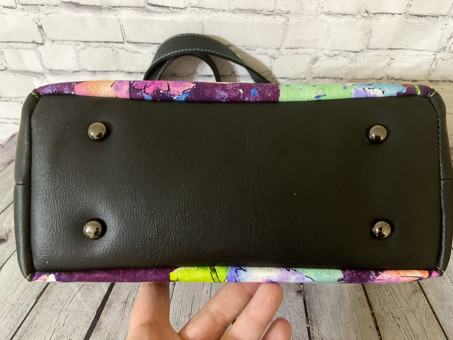 Custom Floral Tote