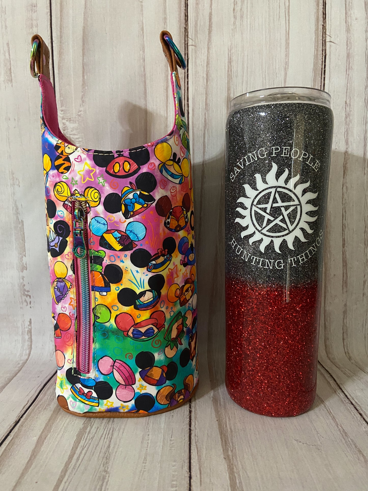 Custom Mouse Tumbler Crossbody
