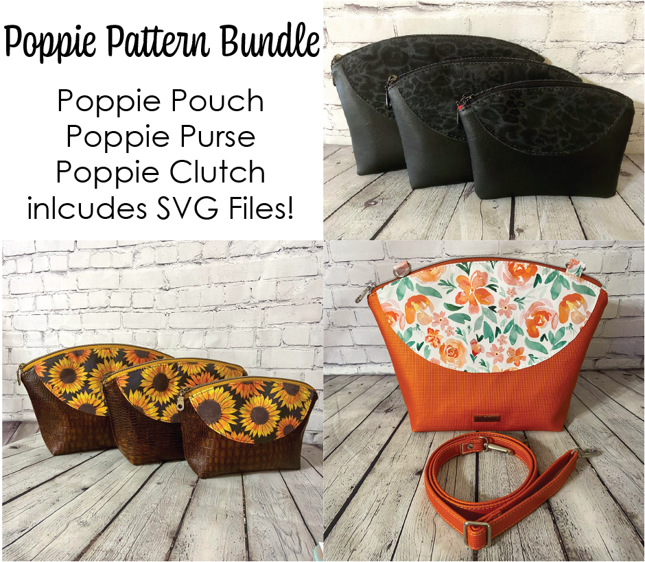Poppie PDF Pattern Bundle (3 Patterns + SVG Files)