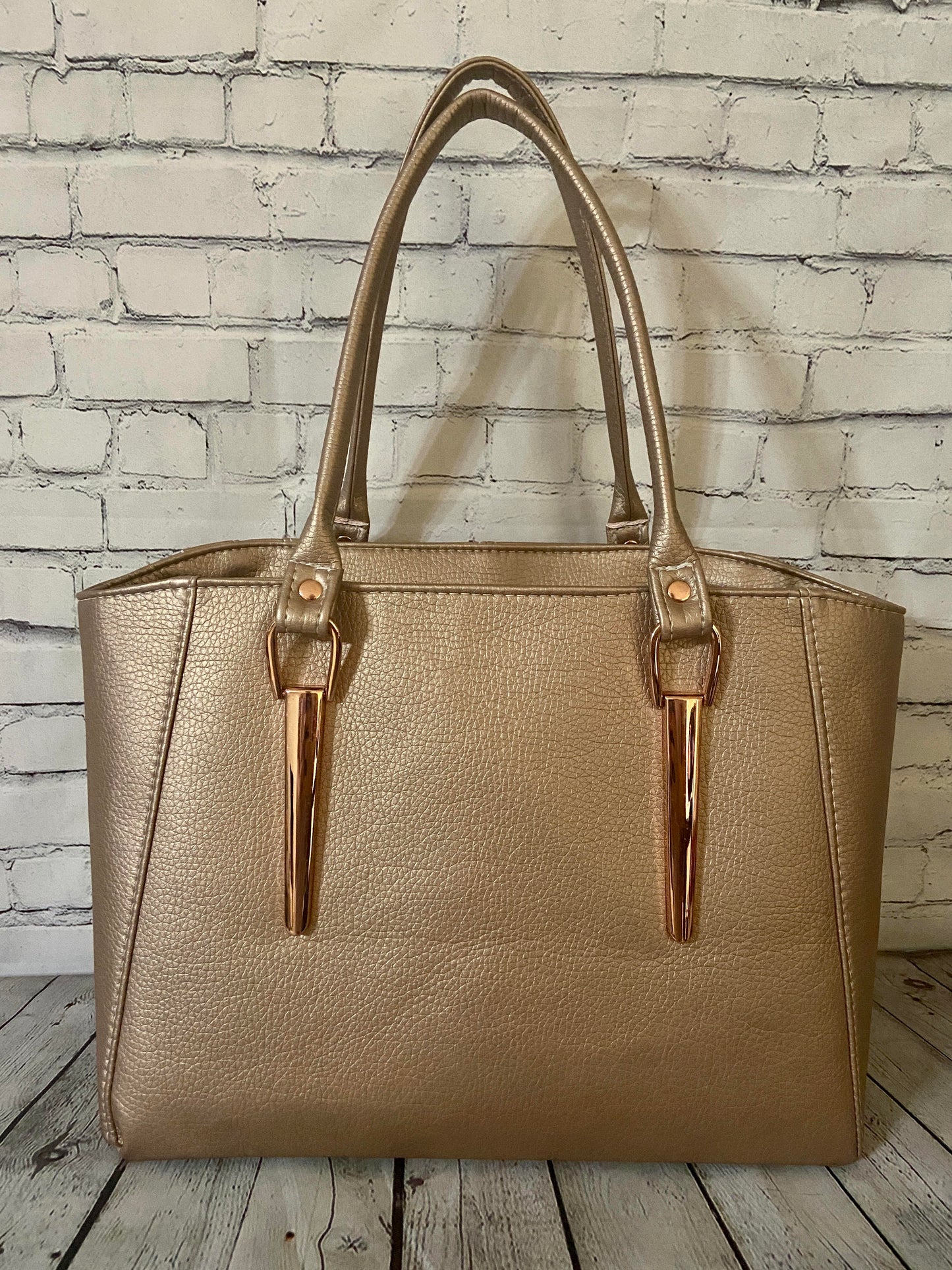 Custom Pink Champagne Handbag