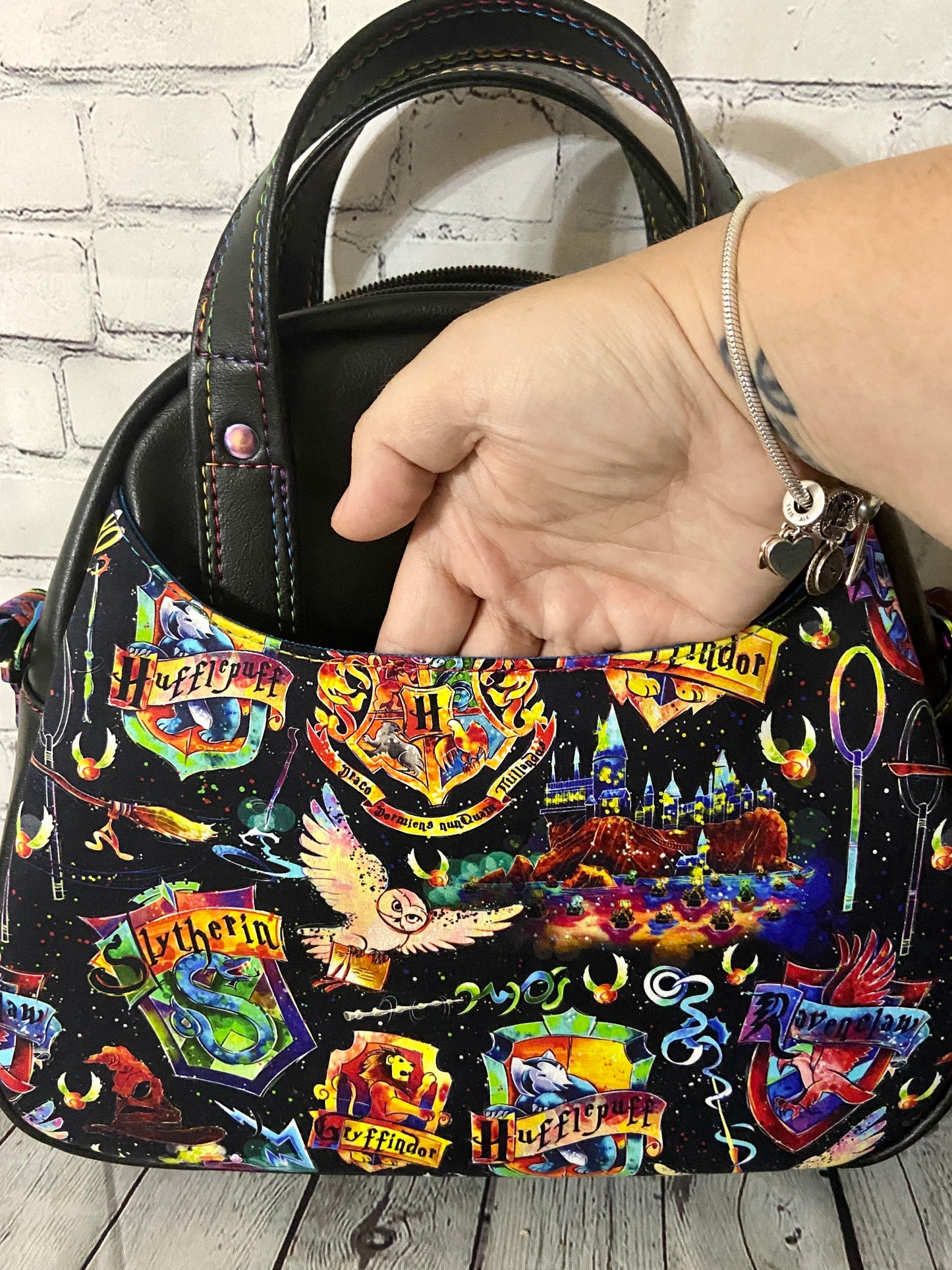 Custom HP Bowler Crossbody