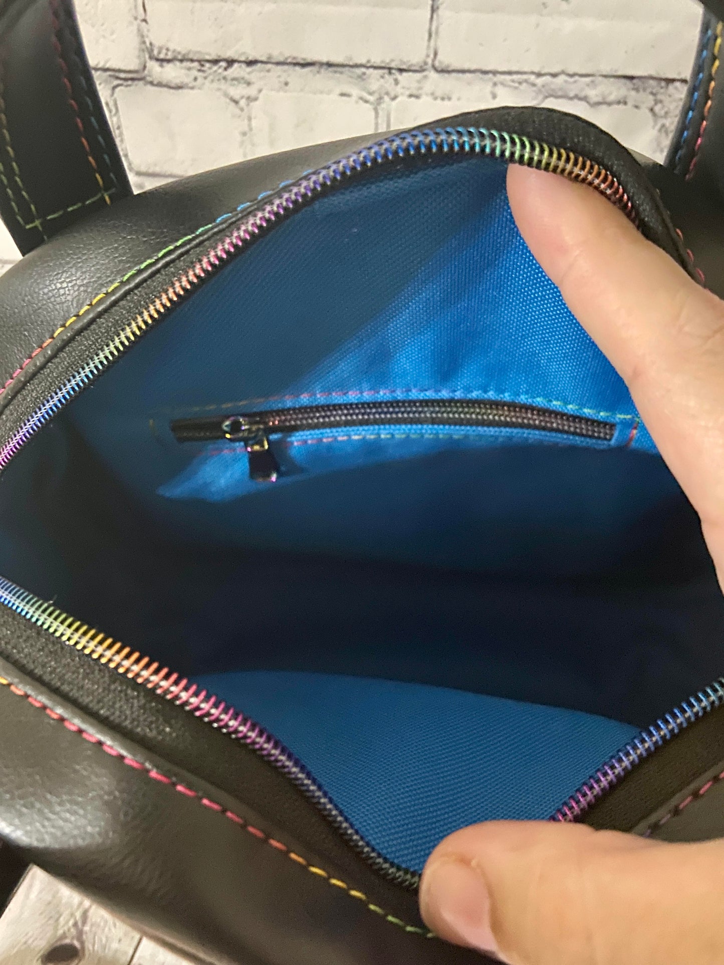 Custom HP Bowler Crossbody
