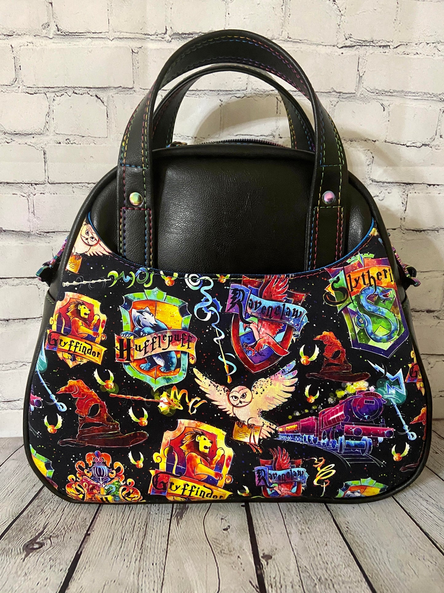Custom HP Bowler Crossbody