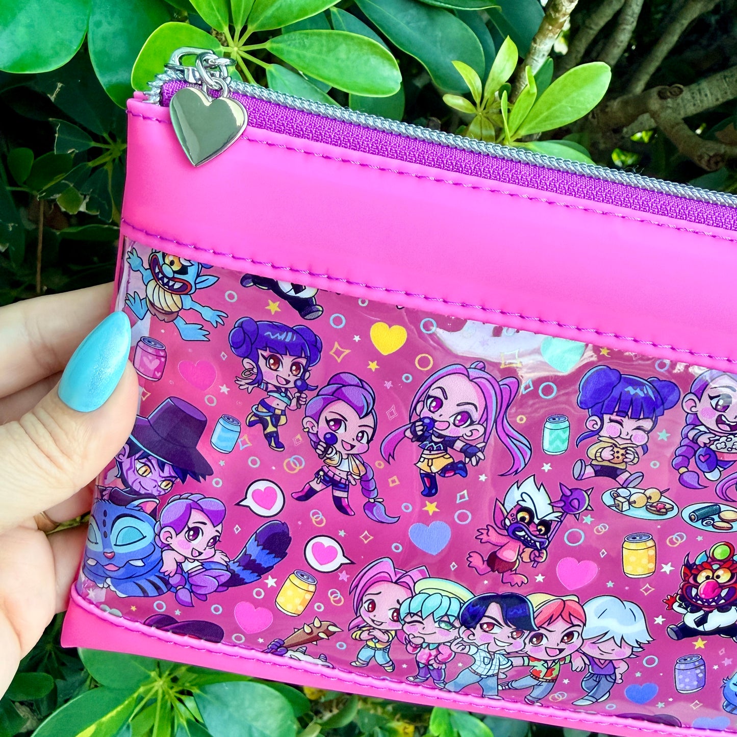 Custom K-POP Clear & Jelly Clutch Set