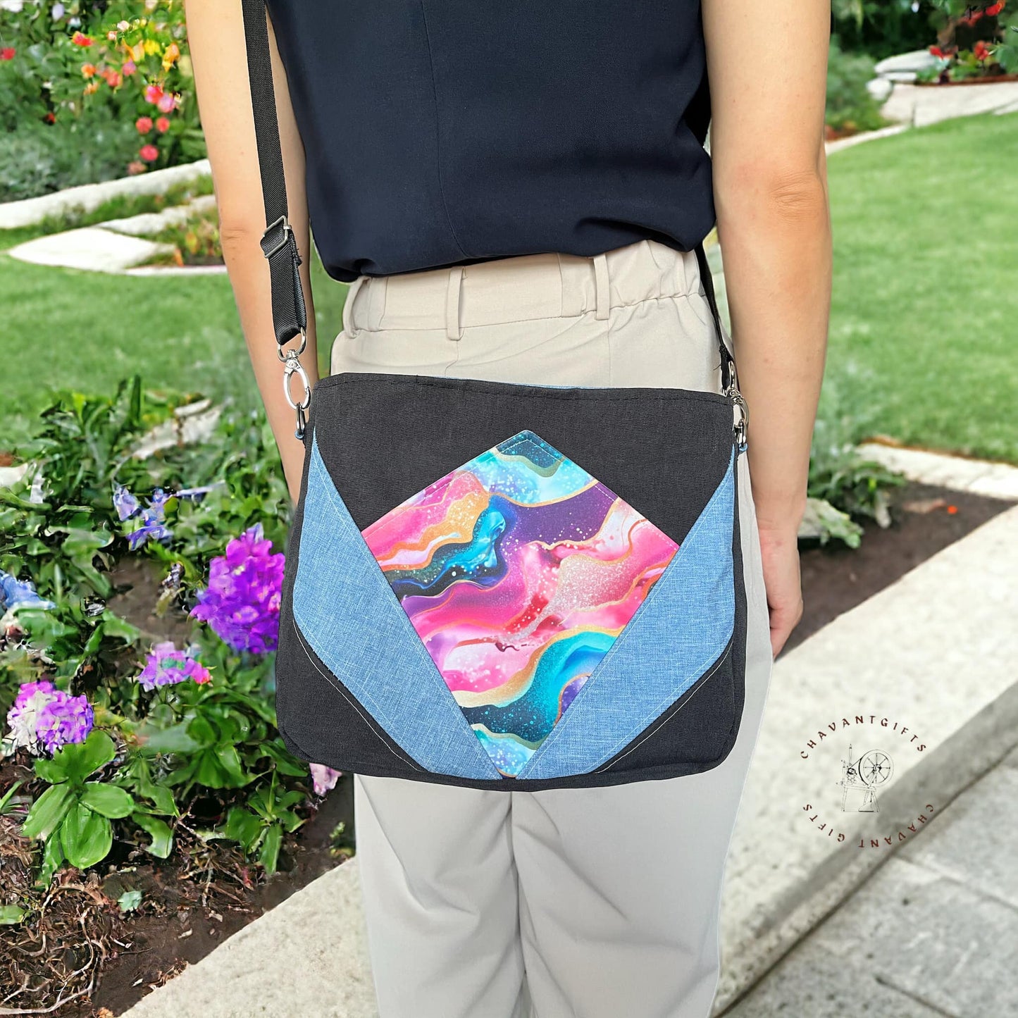 Diamond Crossbody & Handbag PDF Pattern