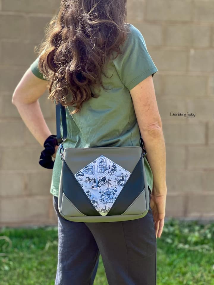 Diamond Crossbody & Handbag PDF Pattern
