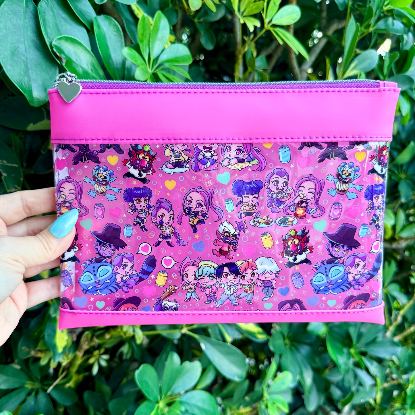 Custom K-POP Clear & Jelly Clutch Set