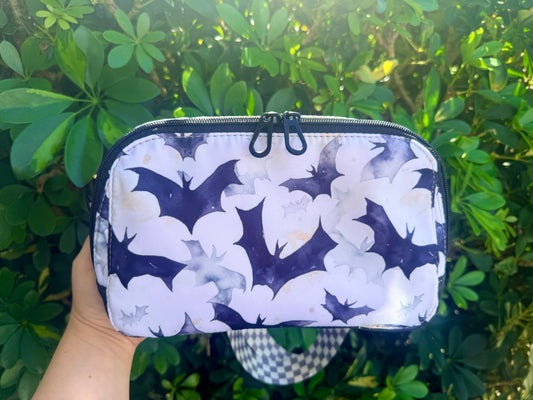 Custom Grey Bat Waist Bag