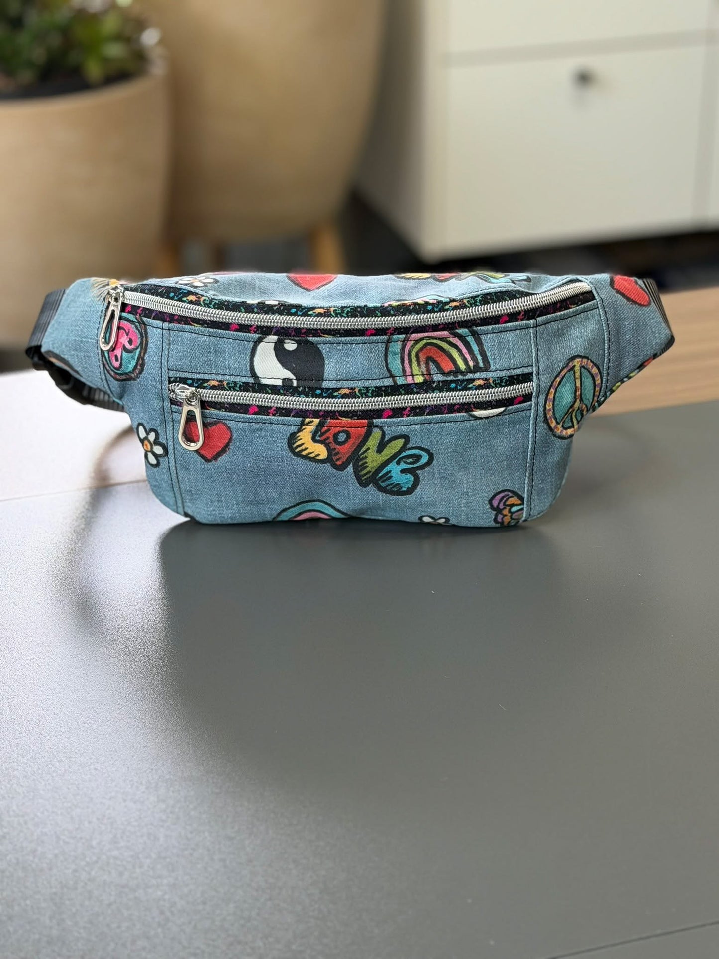 Hibiscus Hip Bag PDF Pattern+ SVG & A0 Files