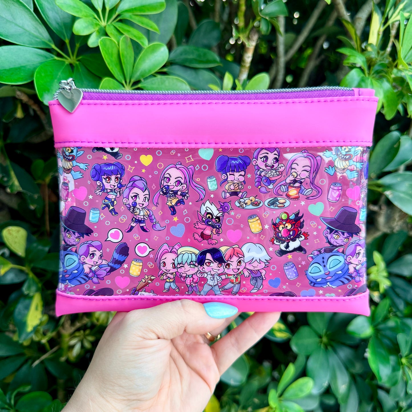 Custom K-POP Clear & Jelly Clutch Set