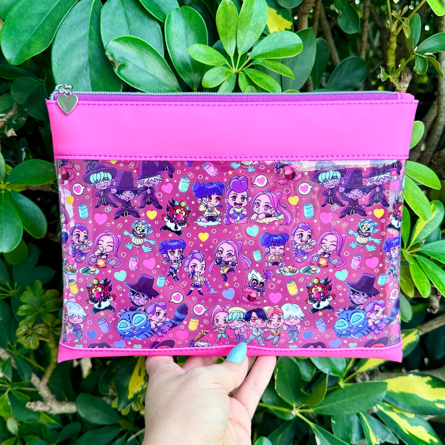 Custom K-POP Clear & Jelly Clutch Set