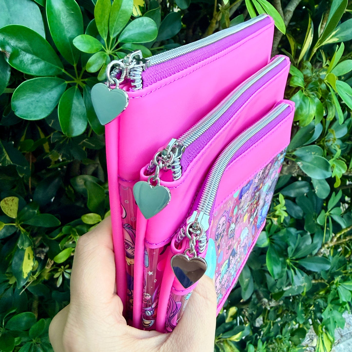 Custom K-POP Clear & Jelly Clutch Set