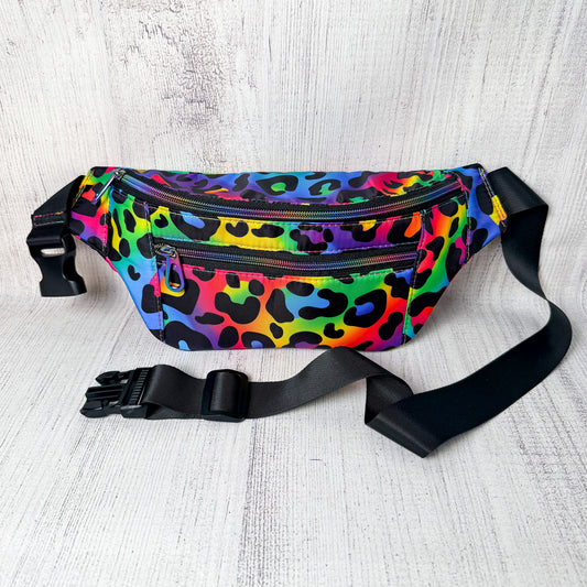 Custom Leopard Hip Bag