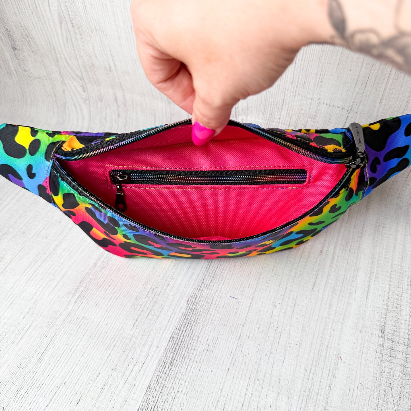 Custom Leopard Hip Bag