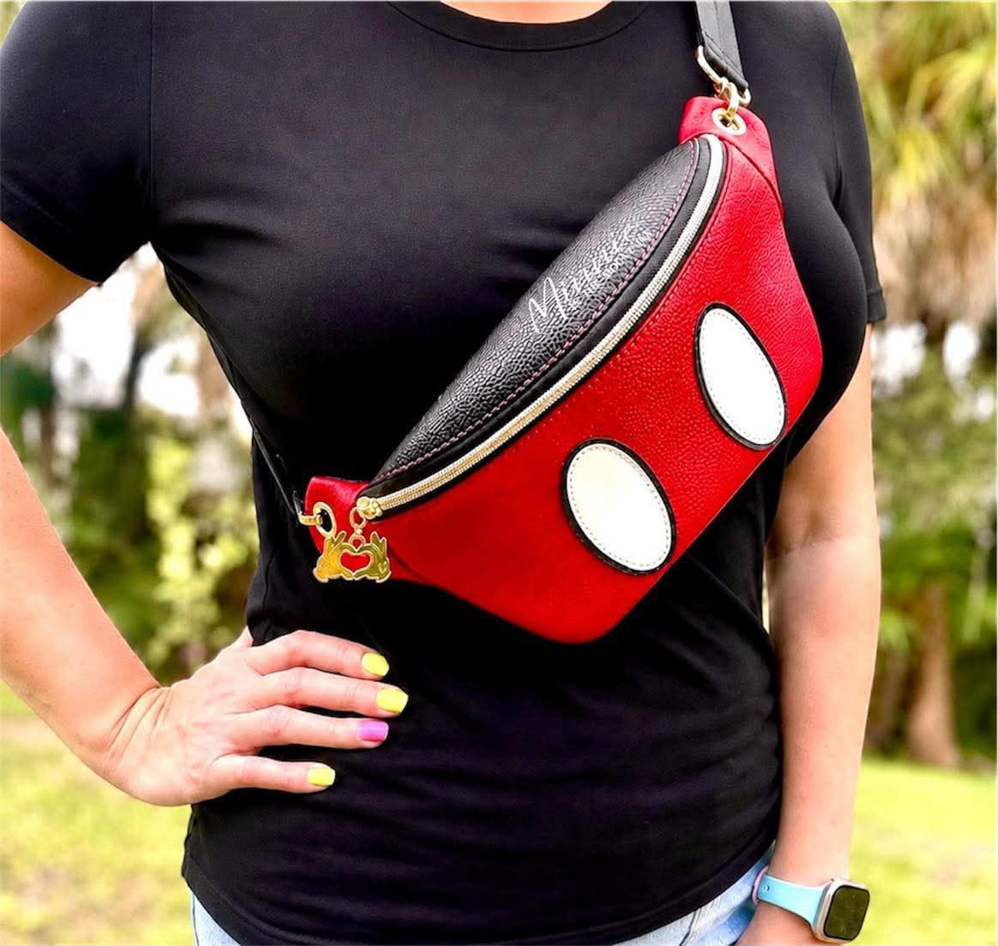 Hibiscus Hip Bag PDF Pattern+ SVG & A0 Files