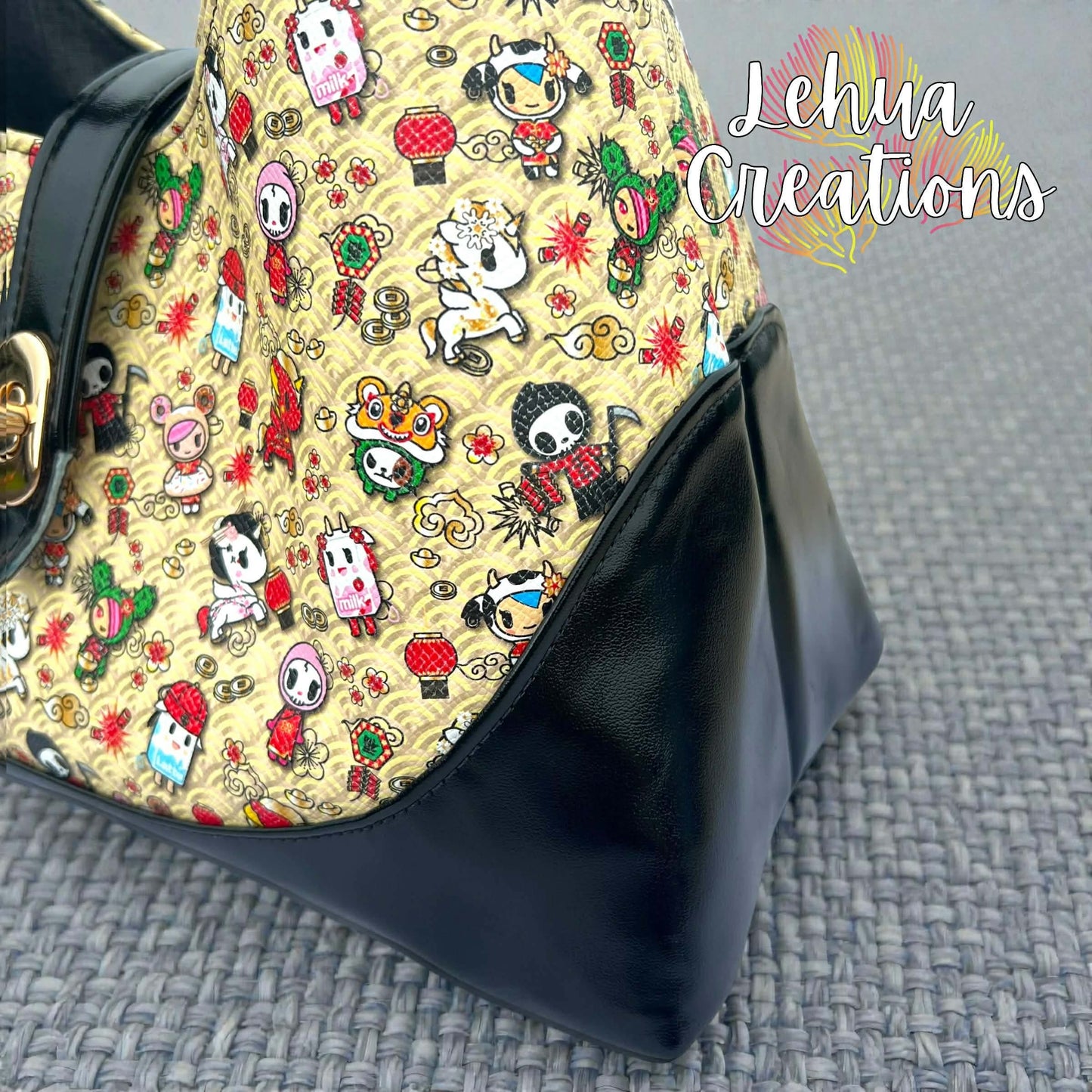 Lyiah Handbag PDF Pattern + SVG & A0 Files