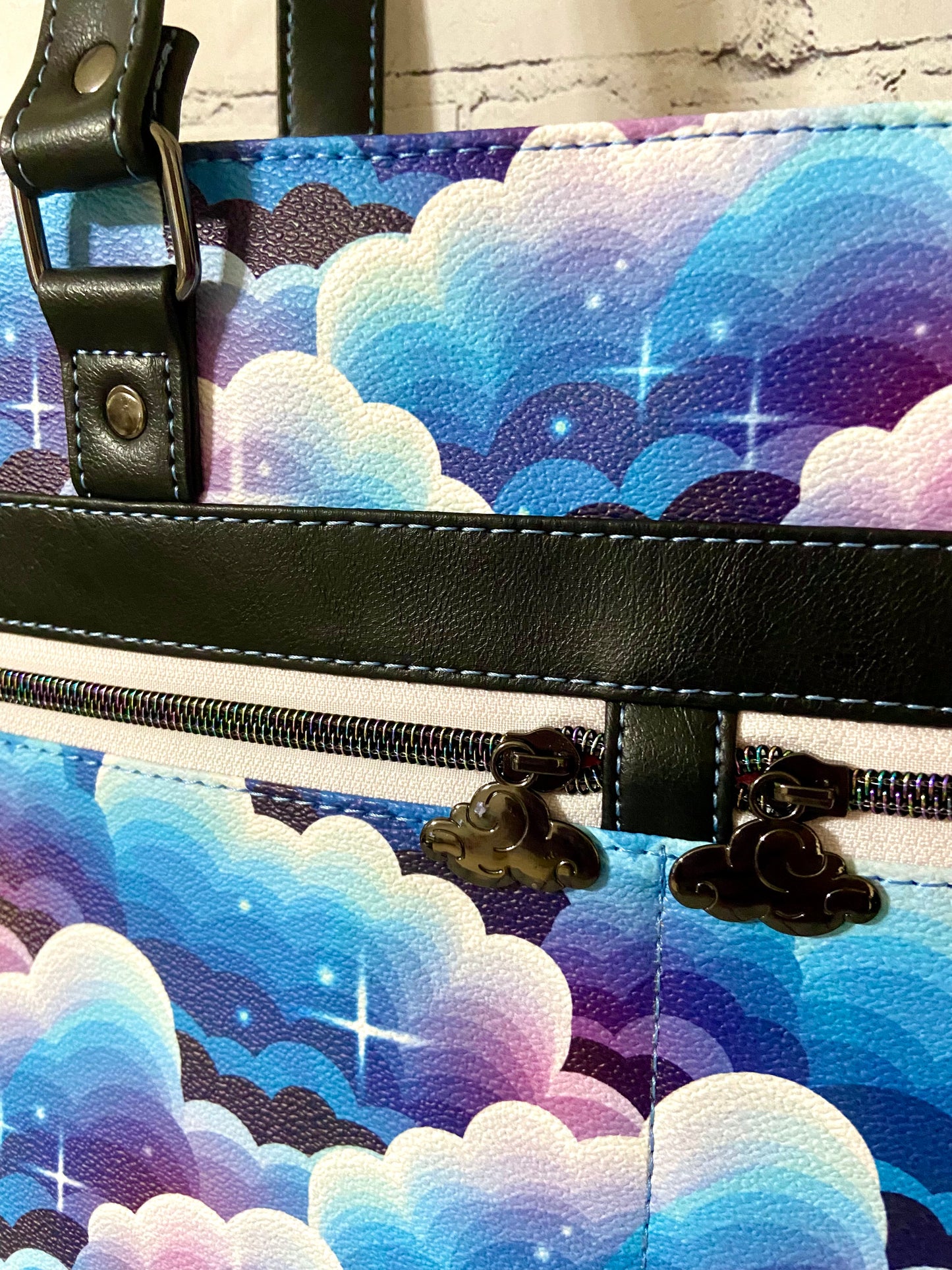 Custom Clouds Handbag