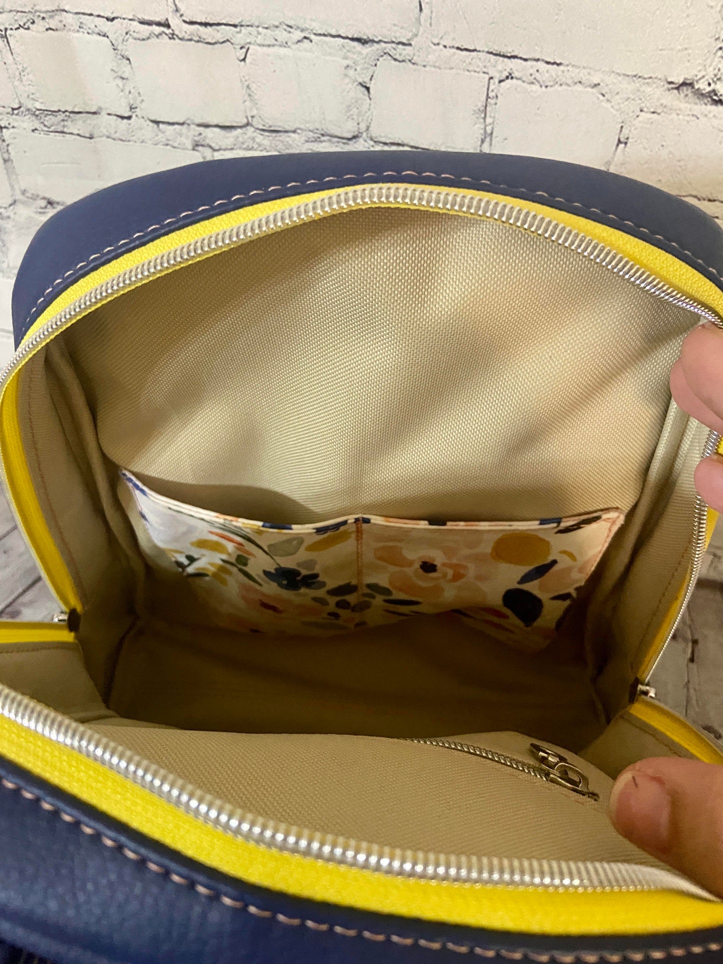 Custom Floral Mini Backpack
